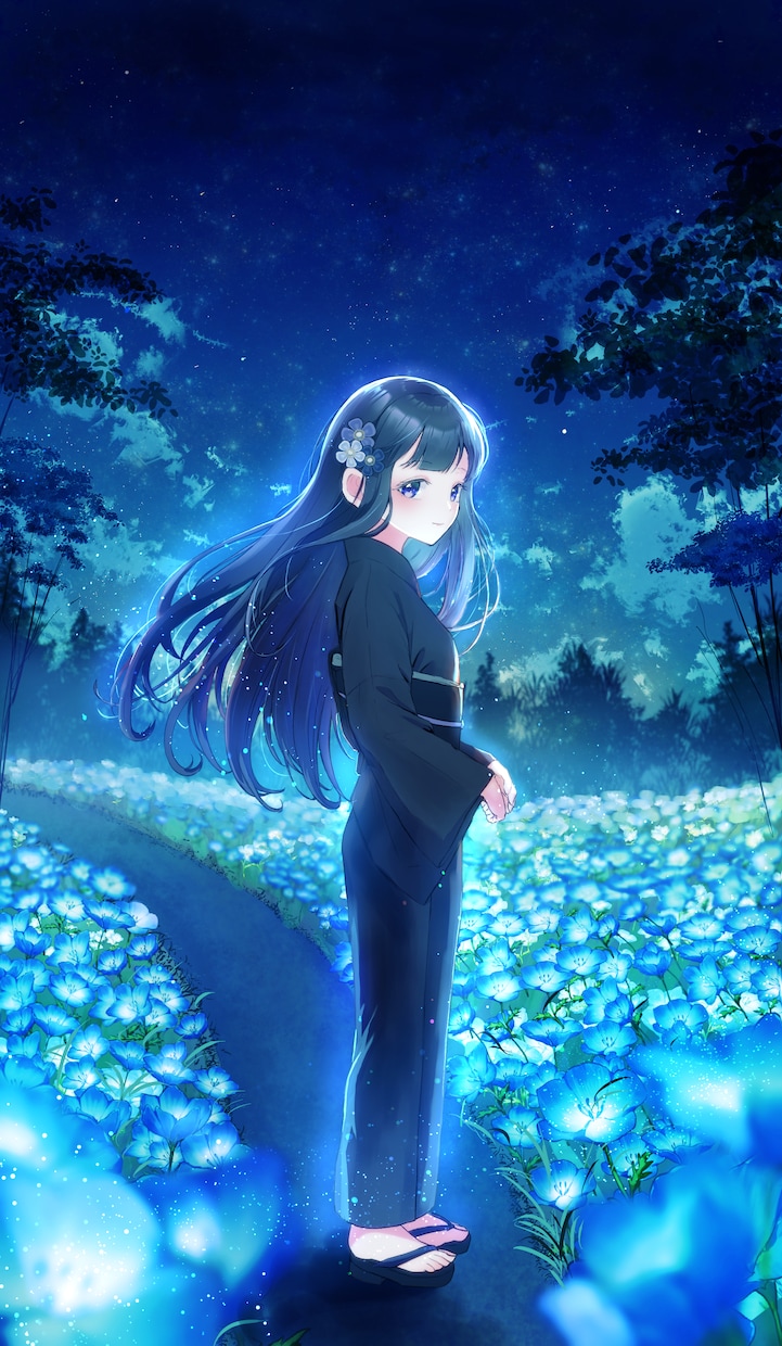 企業実績有★オリジナルイラストを制作します 透明感×可愛い×かっこいい！サムネイル、MV、立ち絵等 イメージ10