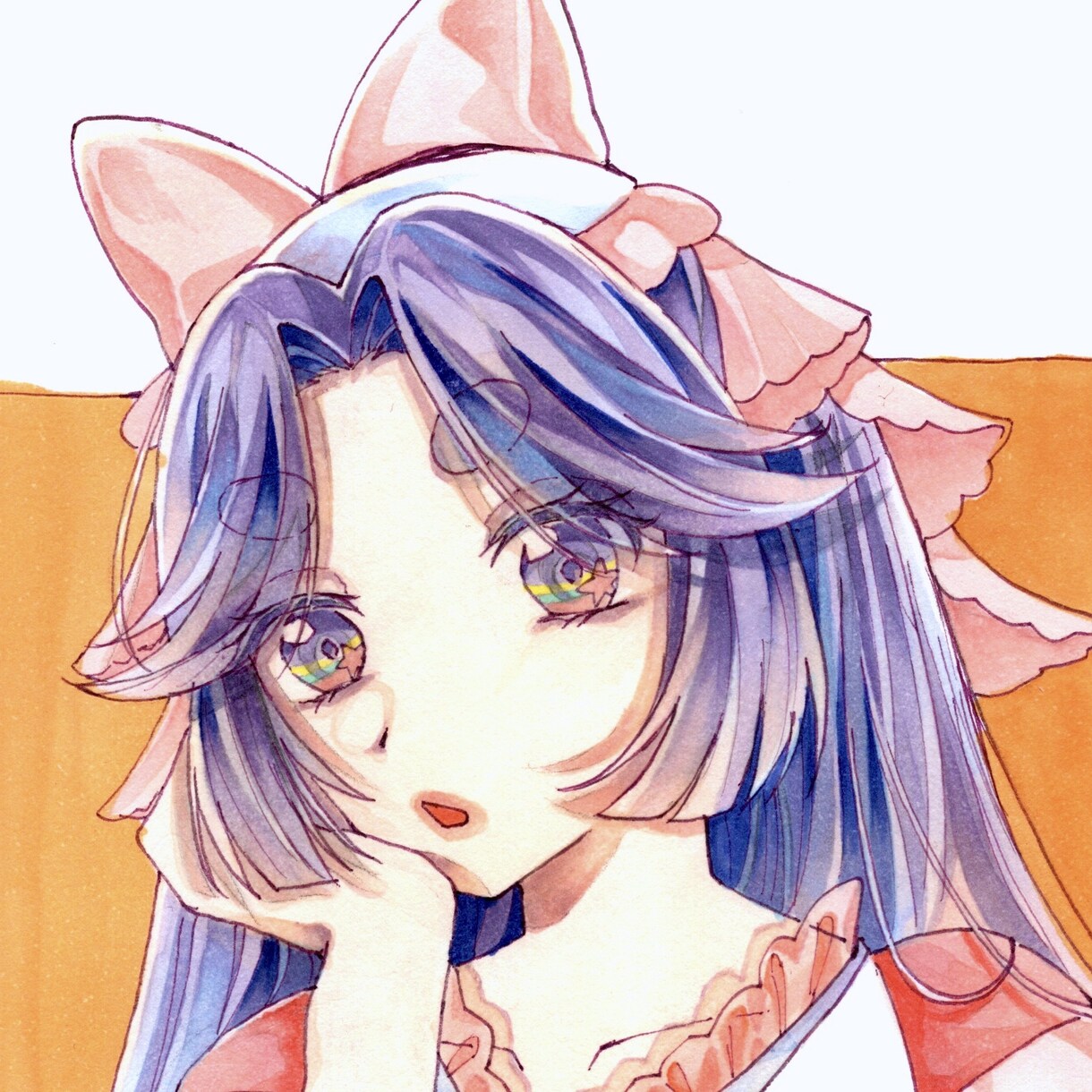 SNSアイコン/イラスト描きます アイコン、ヘッダー、一枚絵からVTuberなどのキャラデザ等 イメージ1