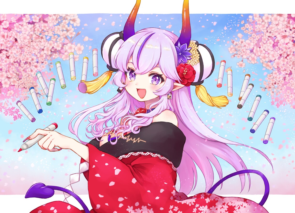 存在感◎かわいいイラストお描きします 動画サムネ・立ち絵・SNS用イラスト各種お描きします！ イメージ6