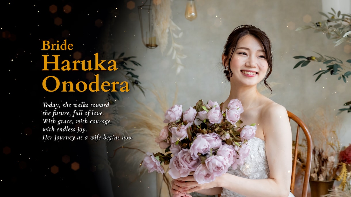 丸投げOK！ネトフリ風結婚式オープニング作成します Netflix風｜120秒で会場を惹き込む結婚式ムービー！ イメージ7