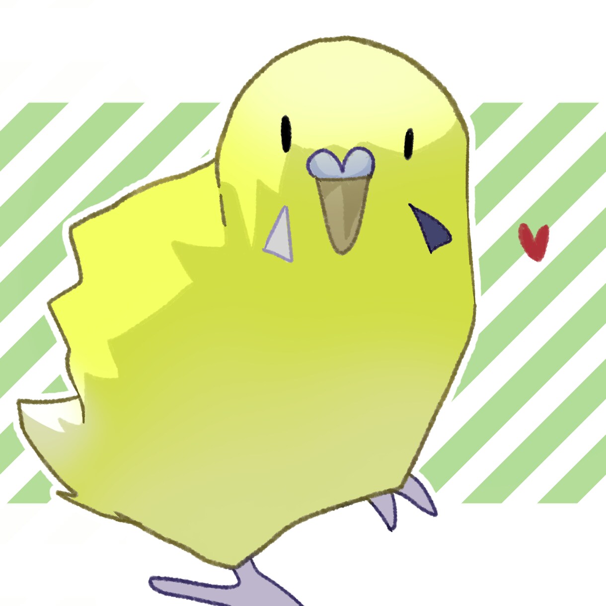 あなたの可愛いペットの鳥ちゃんを可愛く描きます 鳥ちゃんの絵を50枚以上描いてきた者が描きます！ イメージ6