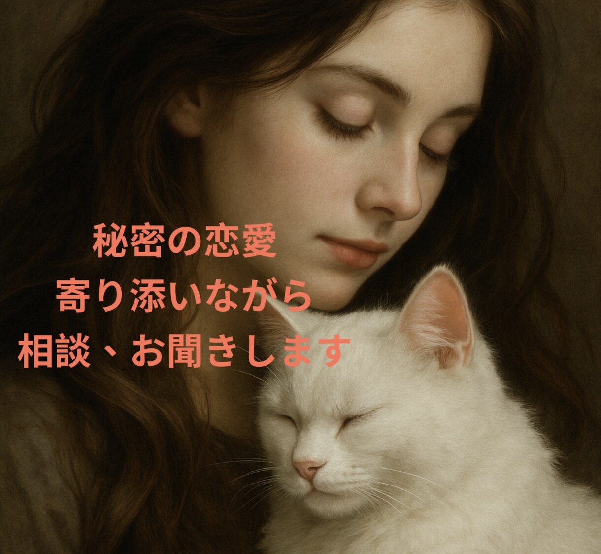 婚外・結婚適齢期を過ぎた恋の不安に寄り添います 泣いてもOK。でも最後は笑顔で電話を切れる時間に☘️ イメージ1