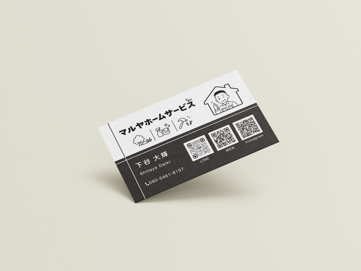 ご希望の雰囲気で名刺つくります 【カジュアル】【フォーマル】【初めて歓迎】【親切】【丁寧】 イメージ3