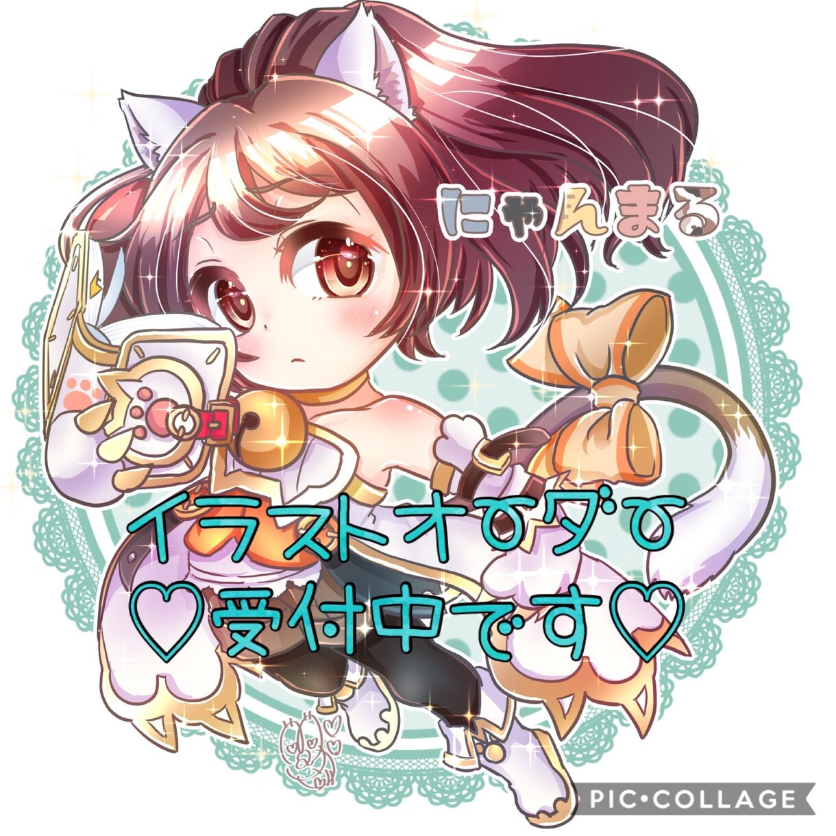 キラキラミニキャラを描きます SNSなどで使う可愛いデフォルメアイコンが欲しい方 イメージ4