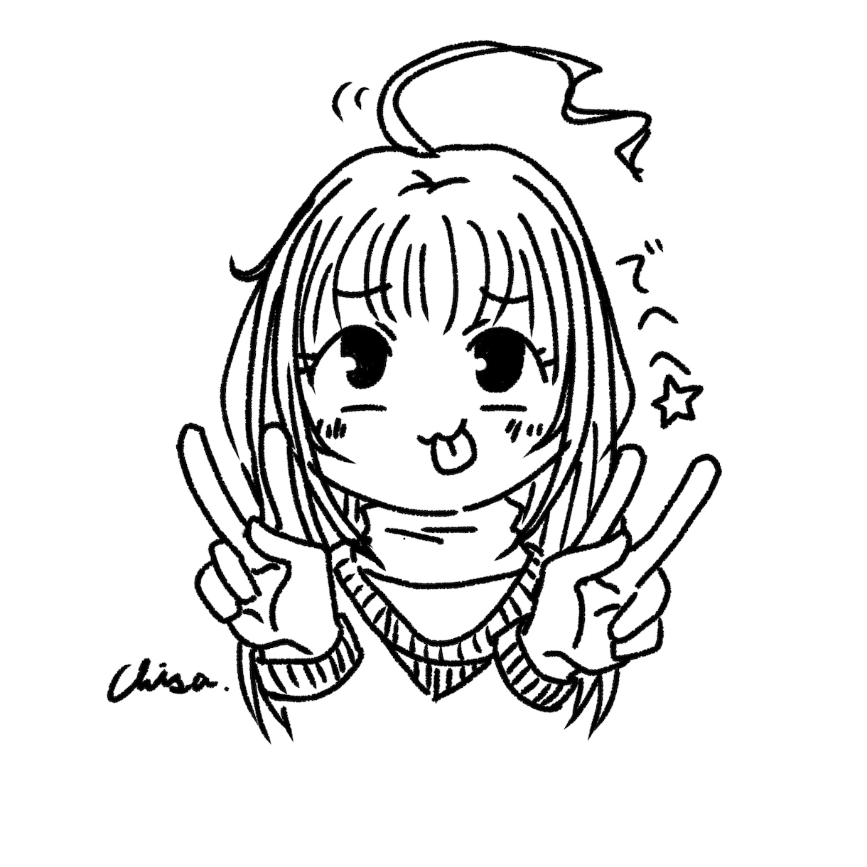 人、動物、物、人外等のアイコンやヘッダー、描きます SNS等に使える様なものを描きます。絵の雰囲気等はご相談を。 イメージ10
