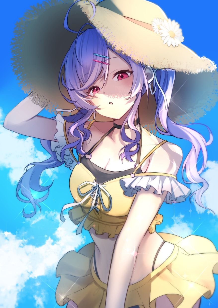 可愛い女性キャラの立ち絵・一枚絵を制作します 歌ってみた/配信サムネなど、構図やキャラデザから相談OK イメージ5