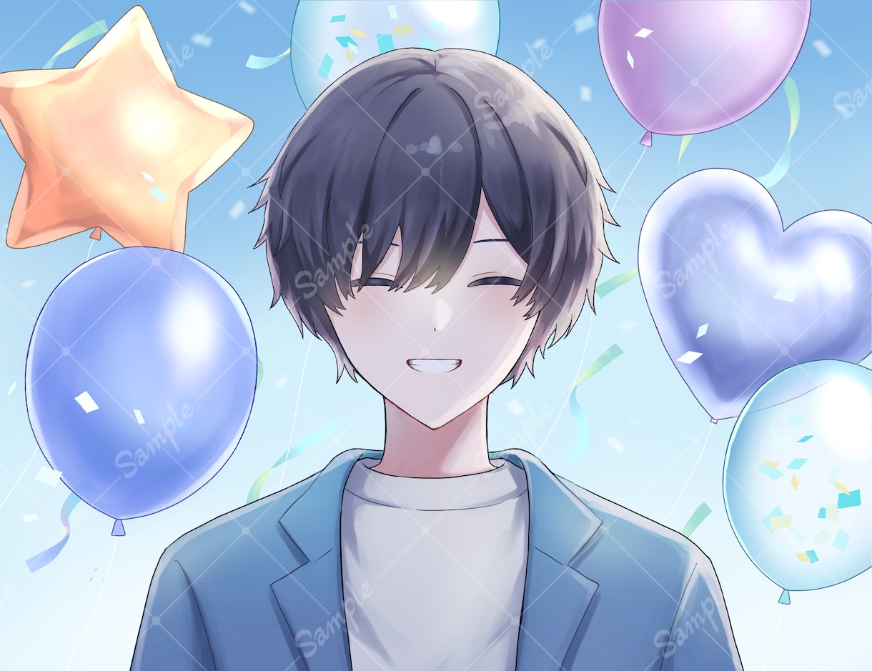 等身イラスト、一枚絵お描きします /アイコン、ヘッダー、誕生日イラスト、動画配信に イメージ1