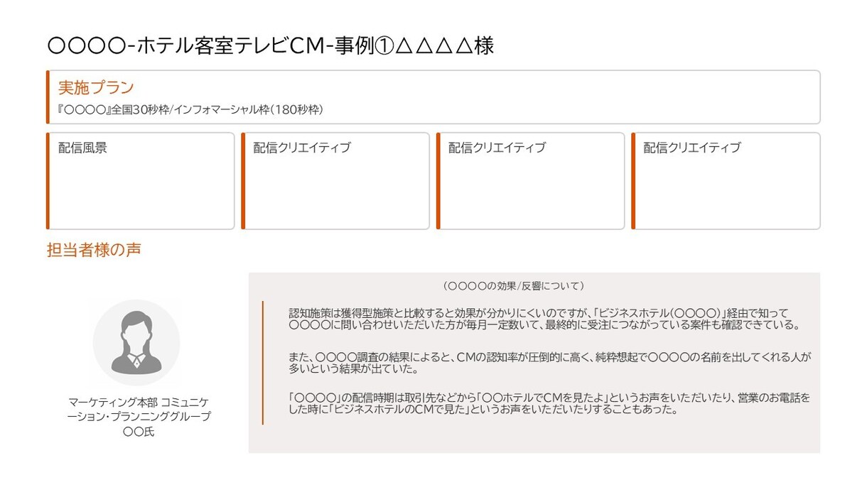 営業・社内で使えるビジネス資料を作成します 東証プライム企業の営業現場で使う資料の型 イメージ10