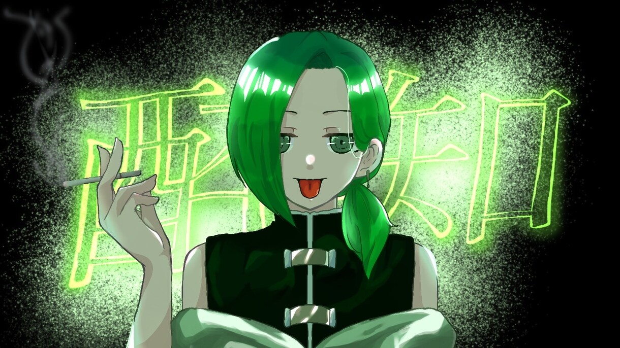 期間限定価格＊歌ってみた等のサムネイラスト描きます あなただけの1枚絵を描きます！ イメージ3