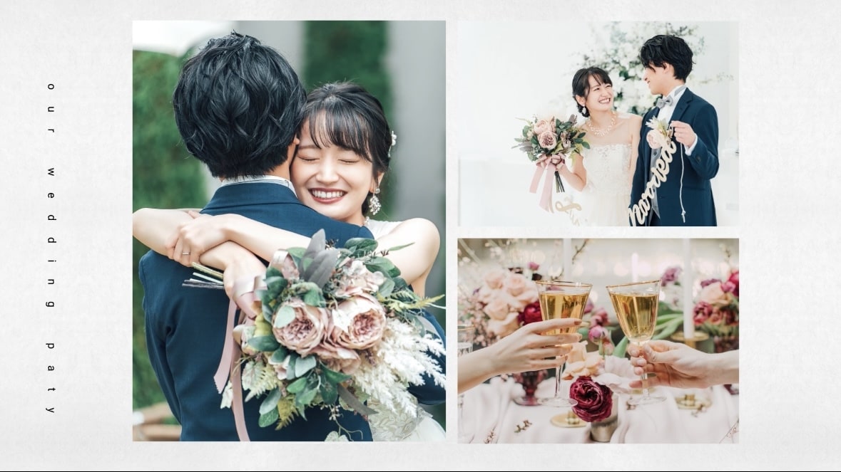 先着1名！ホテル婚映えオープニングムービー作ります 上品で大人可愛い！プロが作る洗練された動画【最短7日◎】 イメージ6