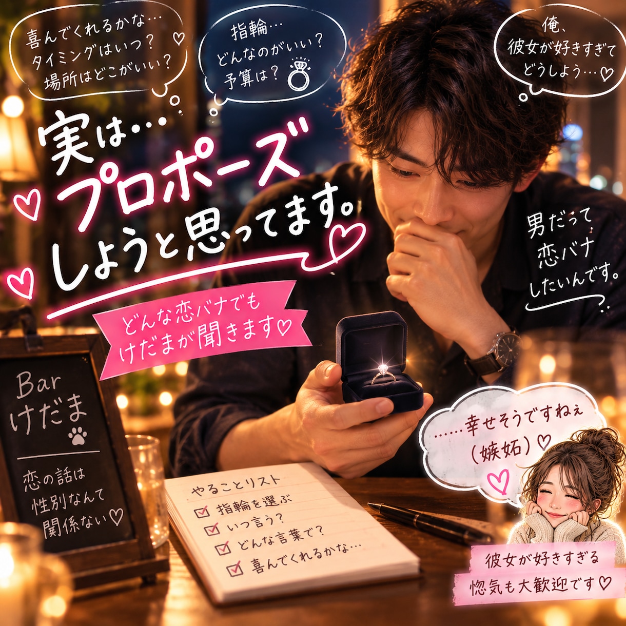 あなたの言いたくて仕方ない恋バナ！私が聞きます 惚気だって立派な恋バナ♡幸せのお裾分け待ってます！ イメージ7