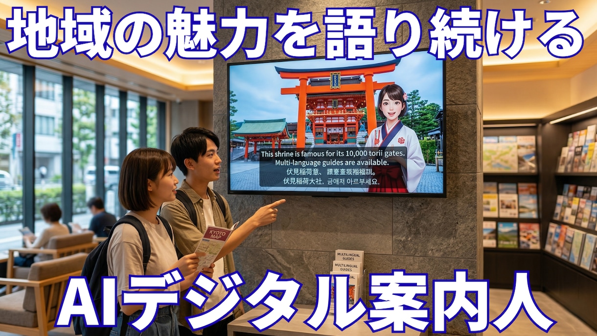 旅行のプロが制作！AIが観光業の人手不足を救います 【観光地・自治体向け】世界遺産アバターガイド（姫路城モデル） イメージ2