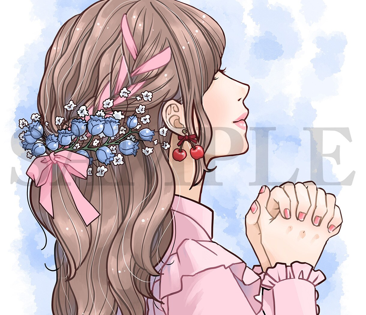 商用利用込み！アイコンイラストお描きします 「映え」に全振り！男性もOK＾＾ イメージ8