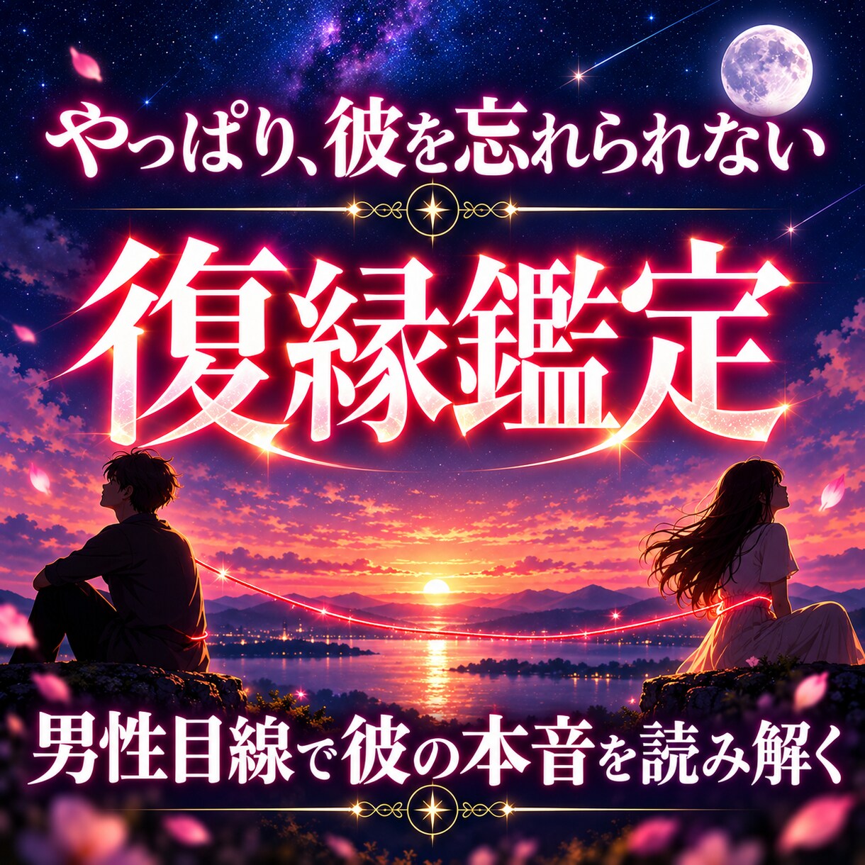 復縁｜別れた彼の本音と復縁の可能性を読み解きます 男性目線で彼の今の本音と二人のご縁を霊視します イメージ1
