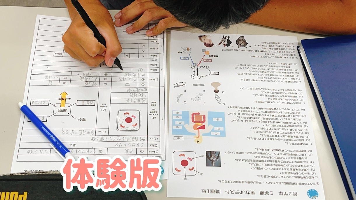 中学生向け《理科･数学》とびきり楽しく教えます ユニークなプリントが人気！現役塾長が教える勉強の楽しみ方 イメージ1