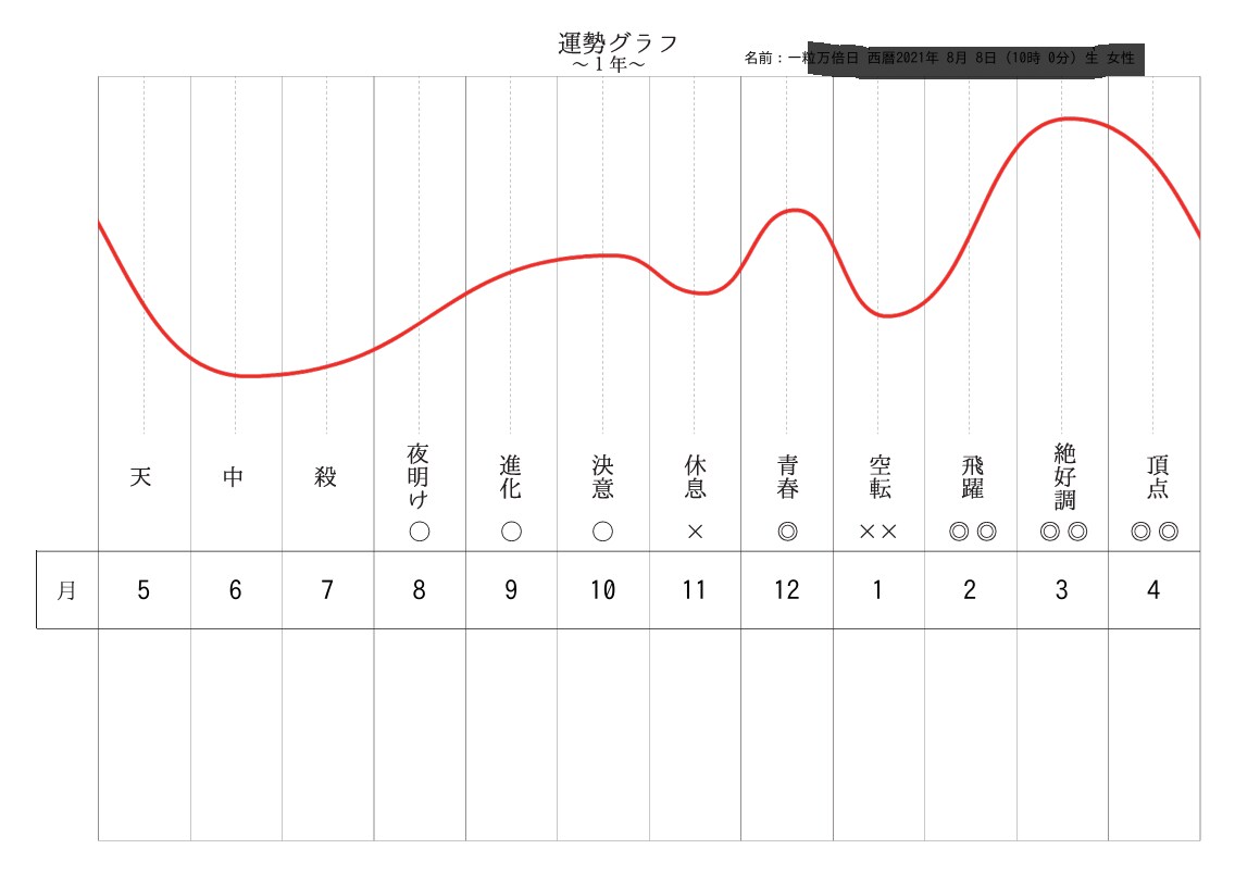 四柱推命と量子力学で今のあなたを次元アップします 一緒にお渡しする資料で自分の一生のバイオリズムをゲット！ イメージ4