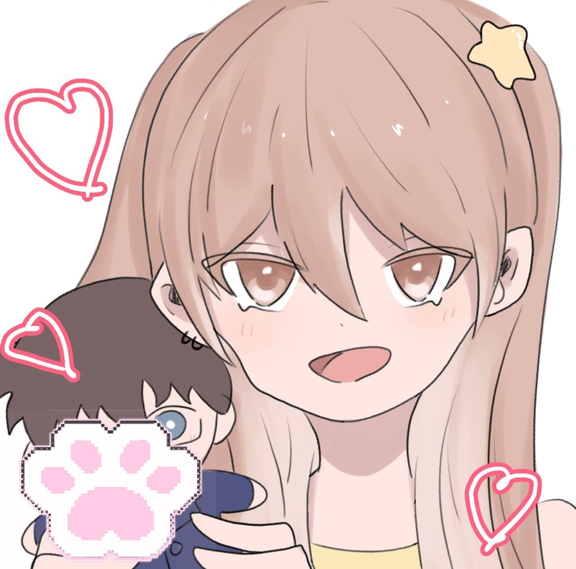 ぬい持ち夢絵お描きします アイコンにもおすすめ！大好きな人や動物をぬいぐるみに！ イメージ1
