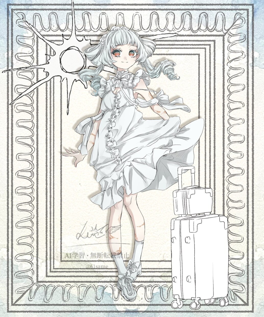 TRPGの立ち絵描きます フリルやリボンの衣装、少女が得意です。 イメージ1