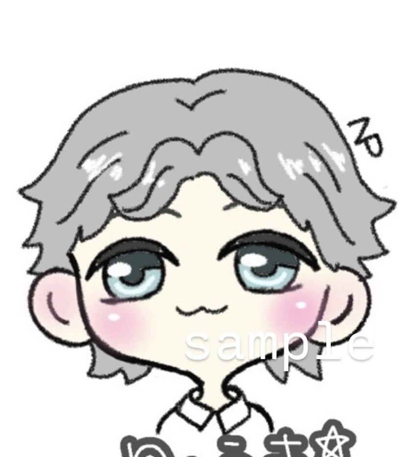 かわいいミニデフォルメキャラ描きます SNSなどで使えるかわいいアイコン作成します！ イメージ6