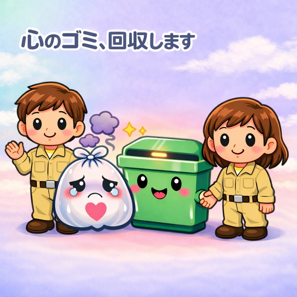 24時間いつでもポイ捨てOKな心のゴミ箱やってます 否定一切なし！愚痴・モヤモヤをここに捨てていきませんか？ イメージ1