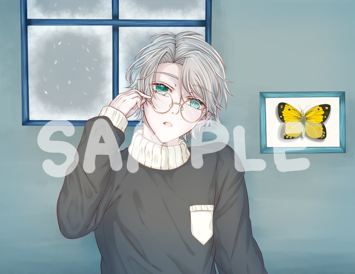 アイコン・TRPG用立ち絵・挿し絵等描きます 【キャラクターデザインも可】低価格で可愛いイラスト描きます！ イメージ5