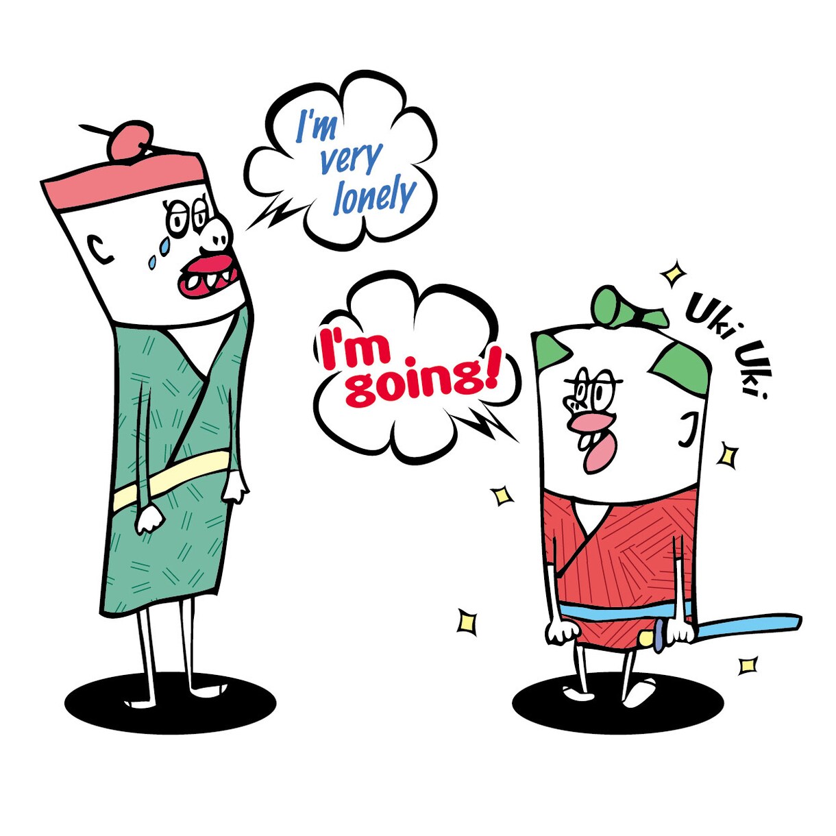 商用OK！ブサカワなキャラクターお描きします ブサイクだけど可愛くて、クセありなキャラクターお描きします。 イメージ2