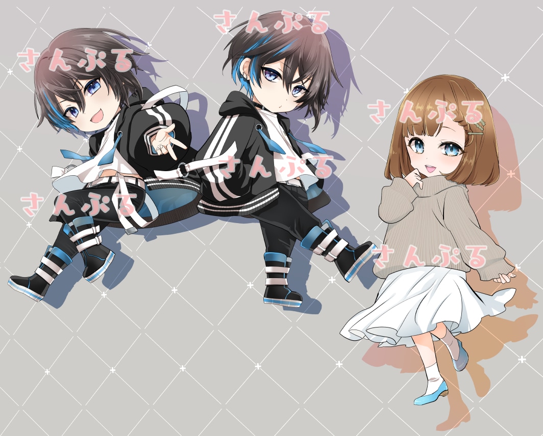 SDキャラ ミニキャラ ちびキャラ描きます 華やかなミニキャラで目を惹きませんか？ イメージ3