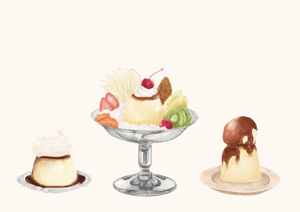 おしゃれな、温かみのある食品イラスト作成します メニュー、チラシ、商品パッケージ、挿絵など様々な用途でどうぞ イメージ9