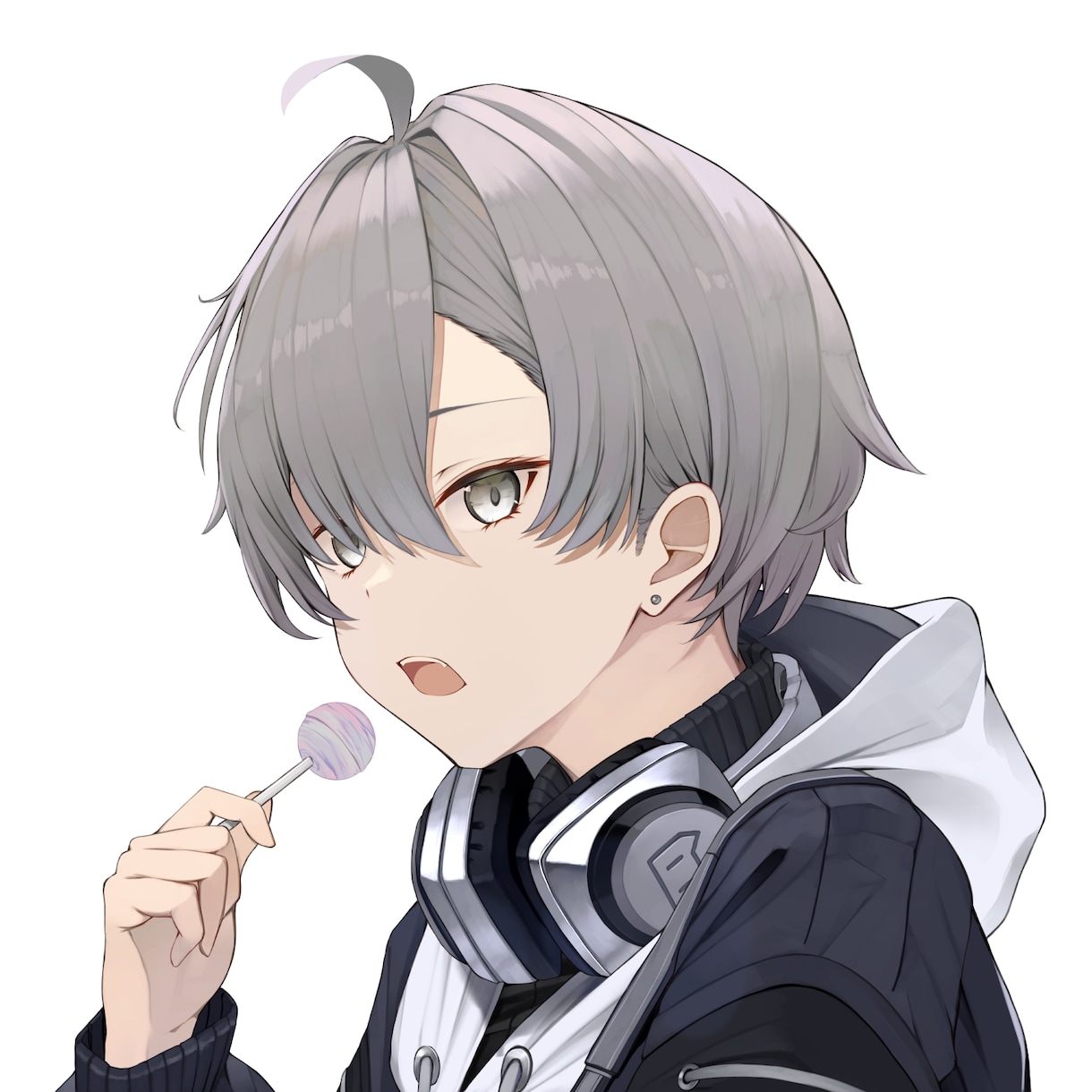 男性キャラの立ち絵、一枚絵イラスト制作します TRPG、ゲームキャラ◇Vtuberモデルの全行程制作も可能 イメージ7