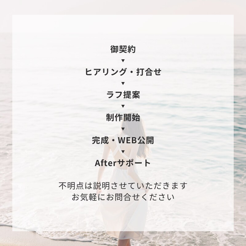 まずは相談だけOK｜サービス事前窓口として話します 【安心・納得】Web制作・デザイン・業務依頼の事前相談窓口 イメージ10