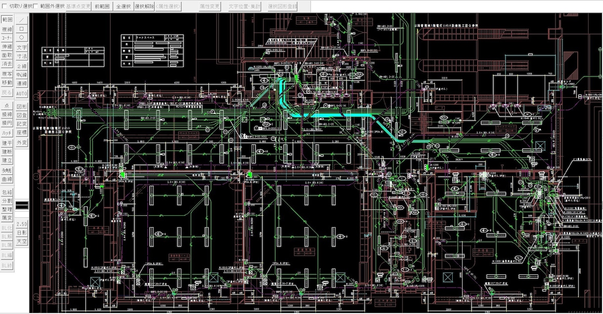 電気設備工事の設計図や施工図を作成致します 総合図やプロット図なども作成します イメージ2