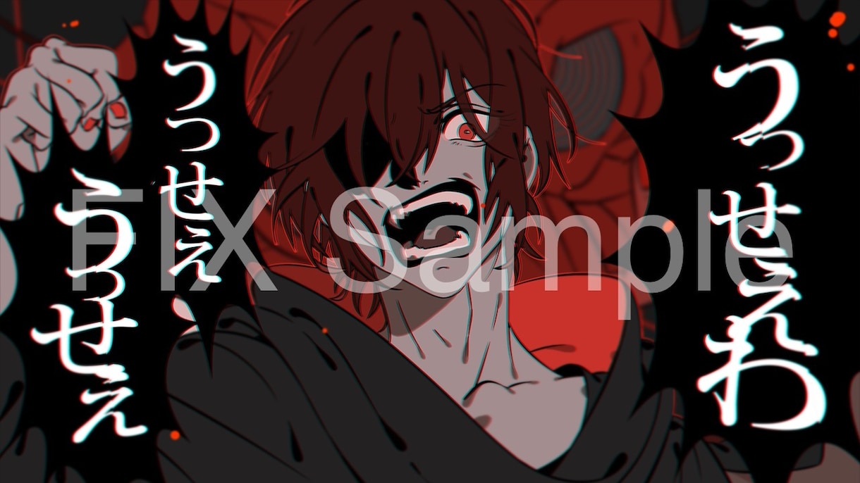 Youtubeのサムネイルイラスト作成します 一枚絵からキャラ単体全身まで描きます イメージ1