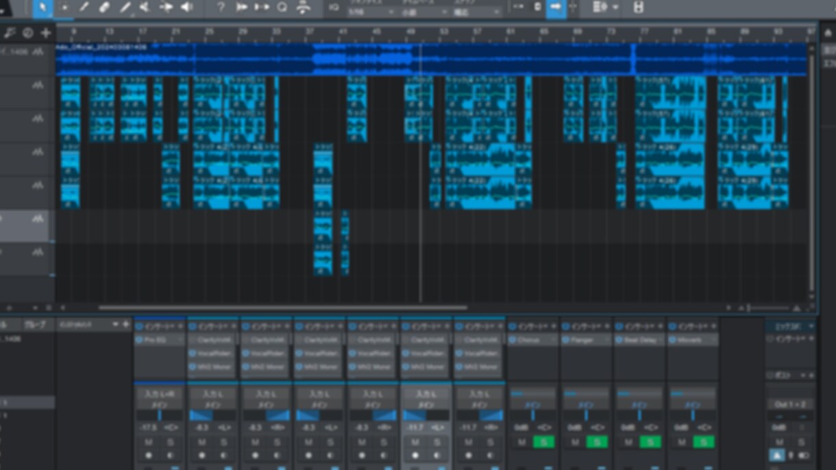 歌ってみたのMIX承ります ピッチ補正にこだわってハモリまで生成します イメージ1