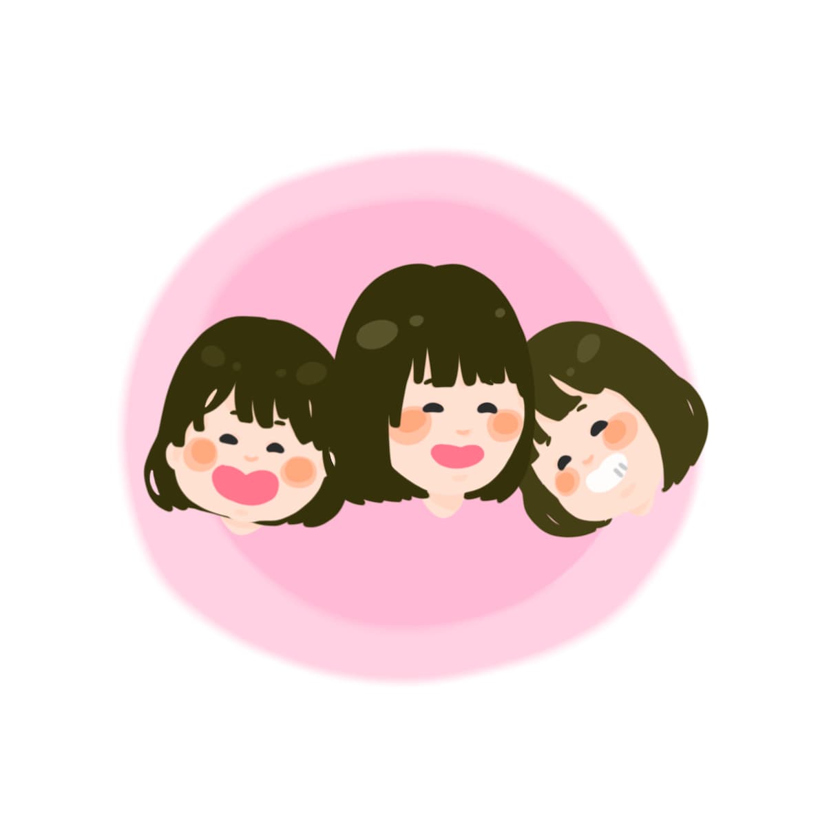 シンプルでゆるい似顔絵アイコン作成します 大人も子供も◎プレゼントや寄書き、SNSや名刺・ブログ等に◎ イメージ3