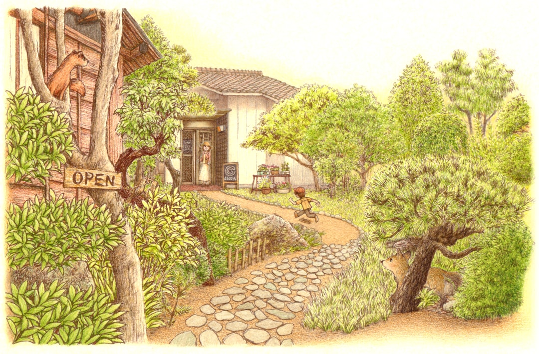 イラスト制作します 色鉛筆の優しいタッチで、不思議でかわいい絵を作りませんか イメージ3