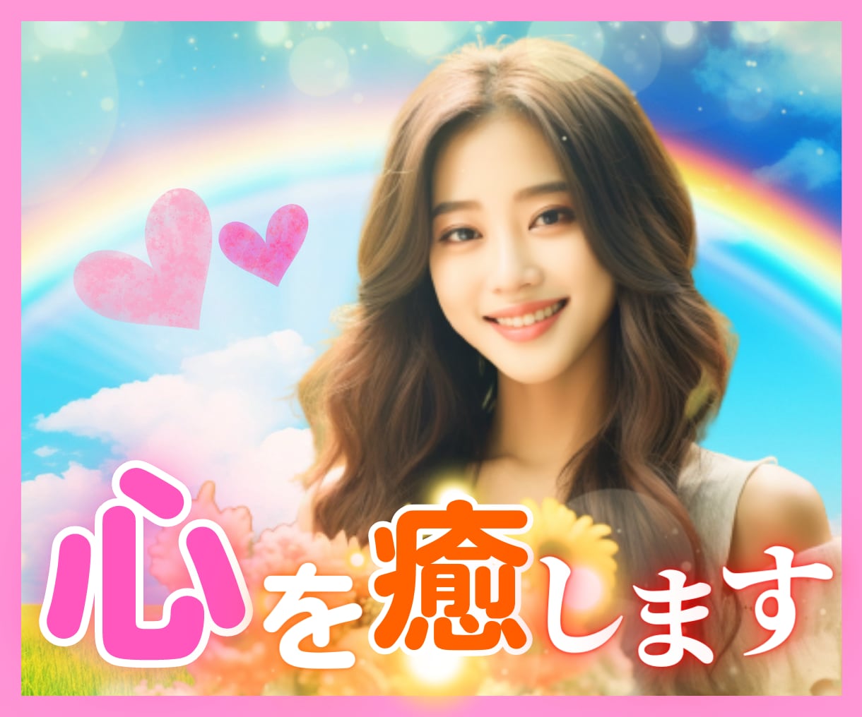 雑談OK♡セラピストがあなたの心を優しく癒します 友達みたいに気軽におしゃべり♡恋愛、人間関係など何でも♪ イメージ1