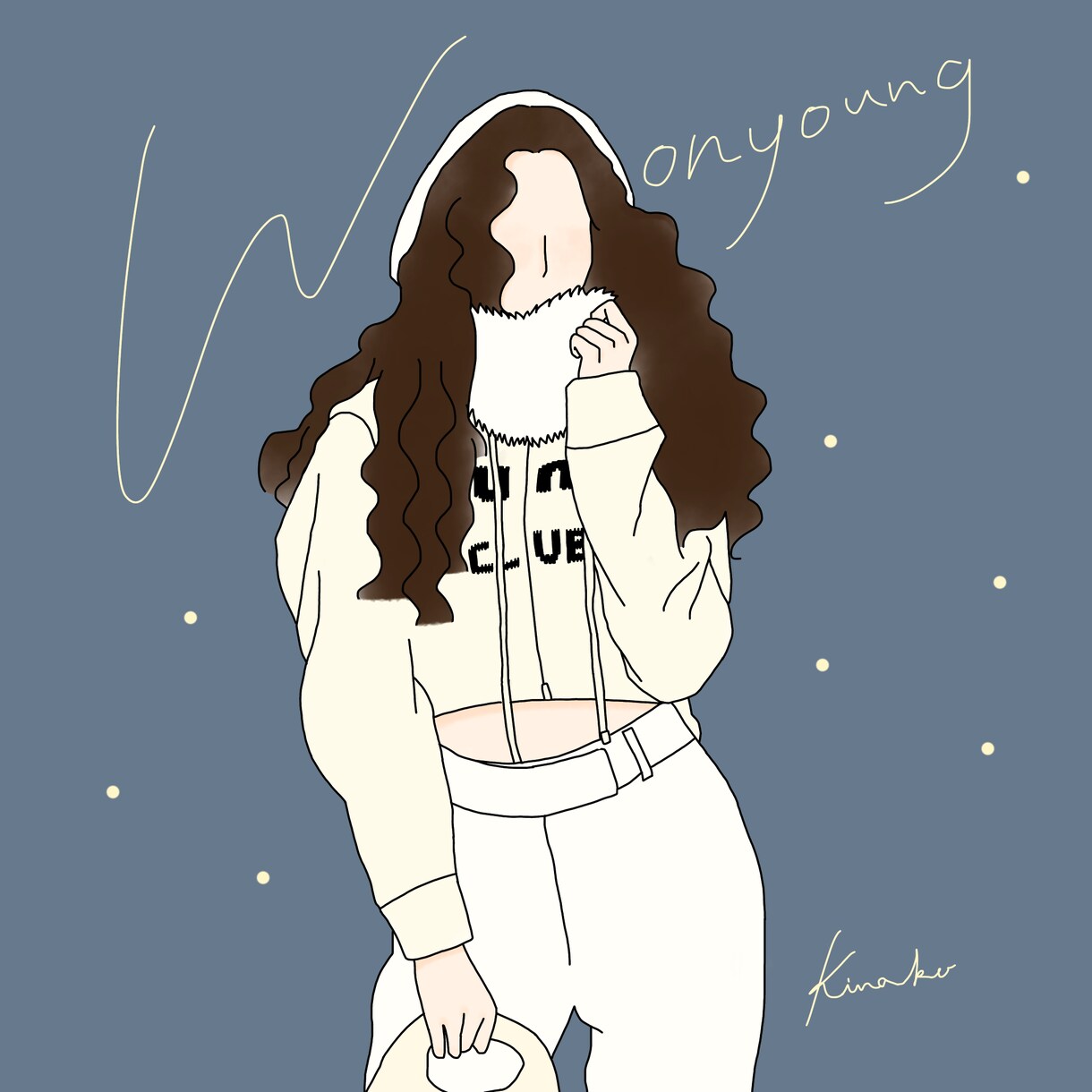 ご希望のイラスト(1人用)描きます 推しの写真や、自撮り、アイコン用のイラストなどなど イメージ1