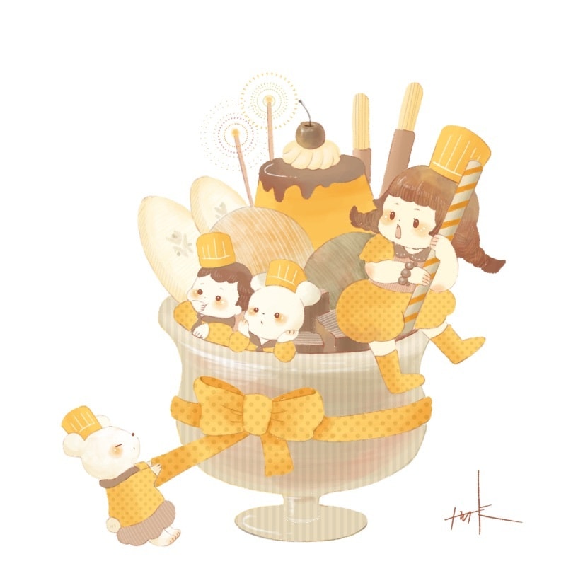 商用OK！ほんわか絵本のようなイラストお描きます 挿絵・グッズ・SNSに目を引くかわいいイラストお任せ下さい イメージ7