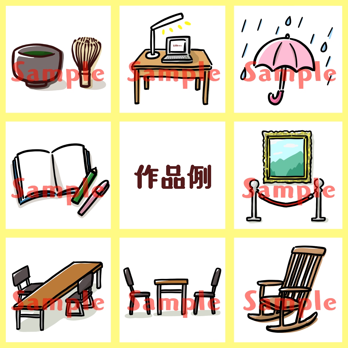 ゆるかわ手描きカットイラスト4点描きます あなたのブログや書籍、かわいい挿絵で差をつけよう！ イメージ4