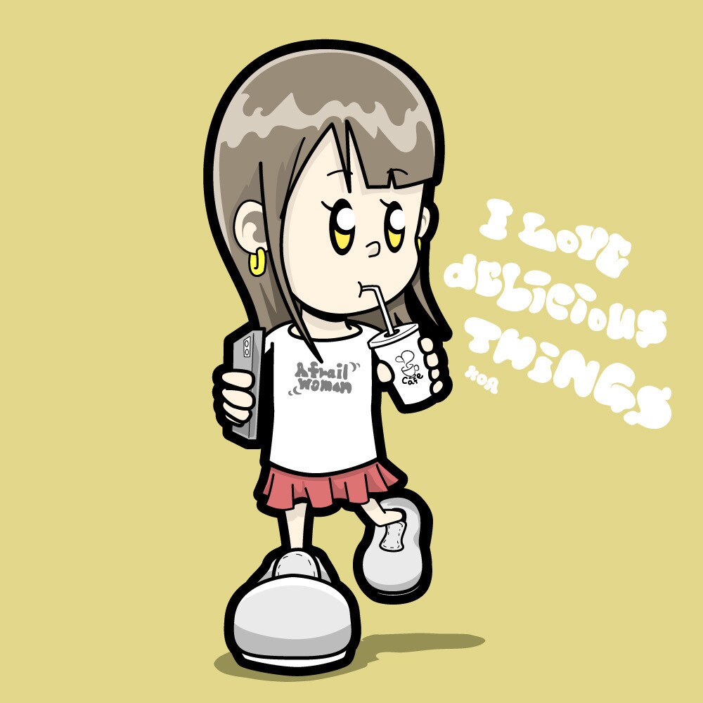 POPでかっこかわいいイラスト描きます ポップなオリジナルイラストでHAPPYをお届け イメージ2