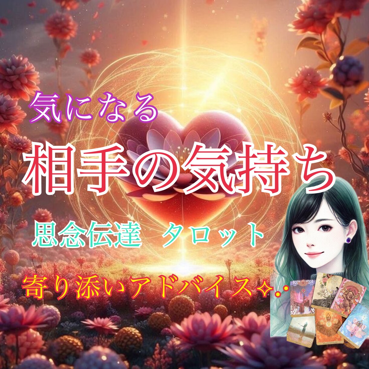 不倫、複雑恋愛の相手の気持ち！タロットで占います 貴方とお相手のご縁を結ぶお手伝い♡カードを使ってアドバイス！ イメージ1