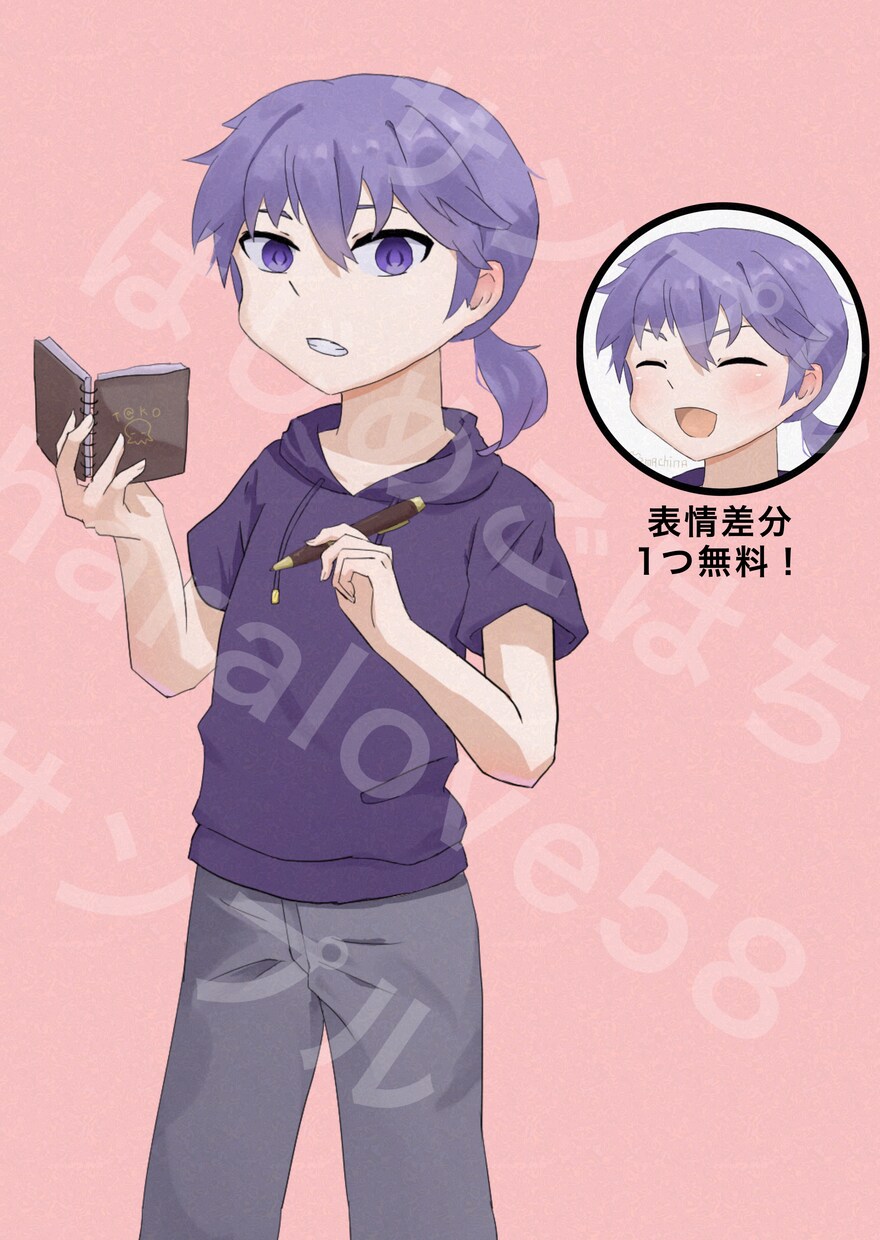TRPG用立ち絵描きます アニメ調のオリキャラを提供します！ イメージ4