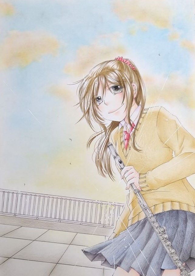 アナログでカラーイラストを描きます 時には手描きの温かさもいかがですか？ イメージ8
