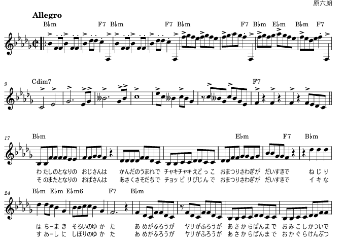 楽譜を移調いたします mp3音源やパート譜作成も可能です イメージ4