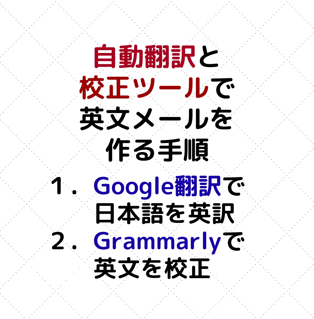 面倒な英文メールをAIツールで書く方法を教えます あなたの日本語を、誰にも頼らずに仕事で使える英文に変える方法 イメージ2