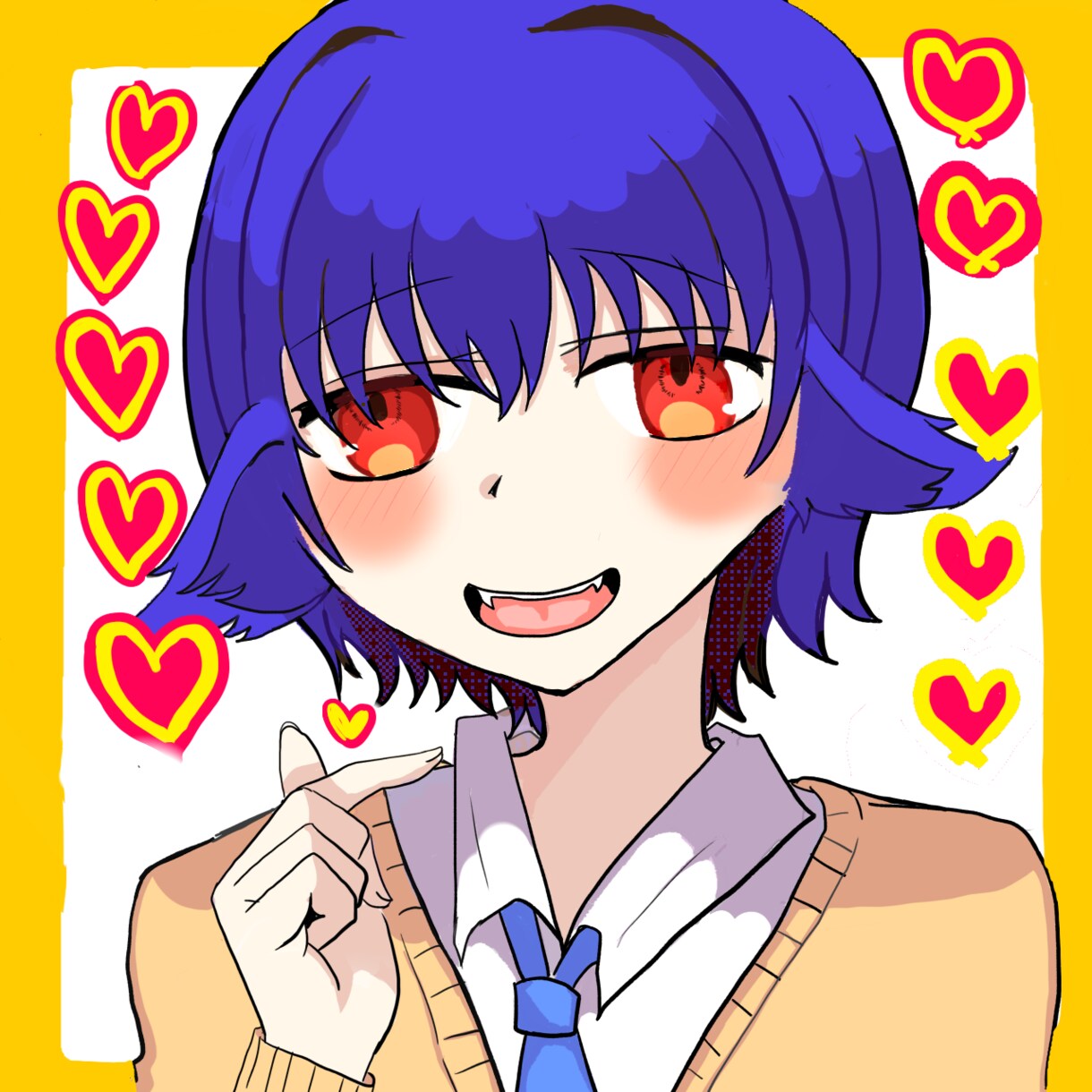 Twitterやインスタで使えるアイコン描きます ポップな色合いが魅力！ケモ耳も選べます！ イメージ2