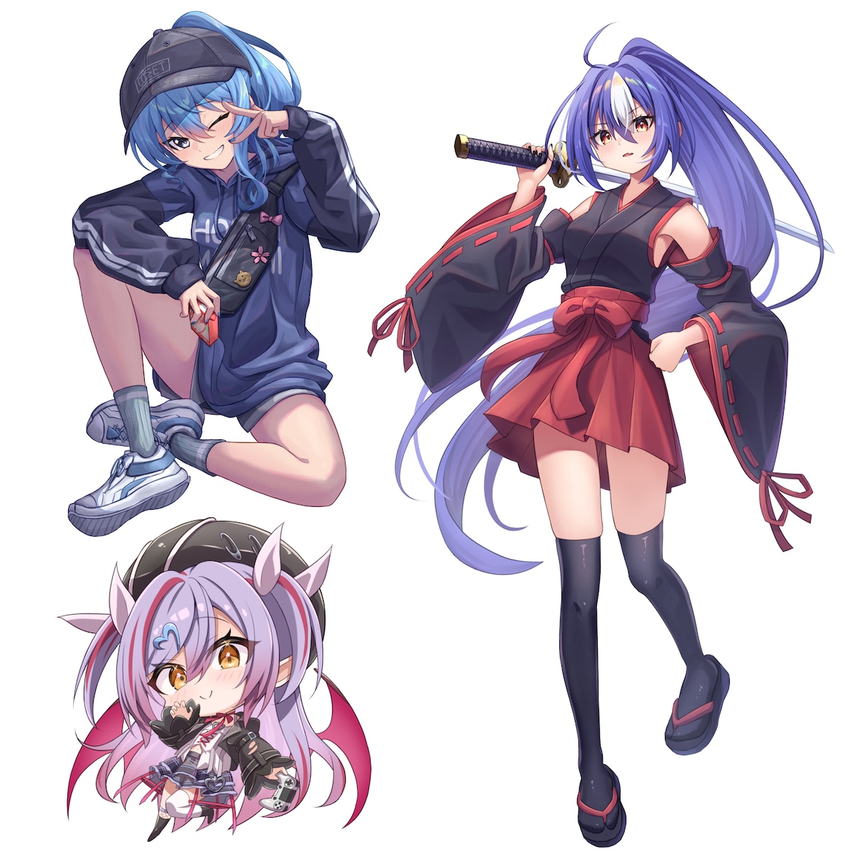 イラスト全般承ります かっこいい&かわいいイラストならお任せください！ イメージ4