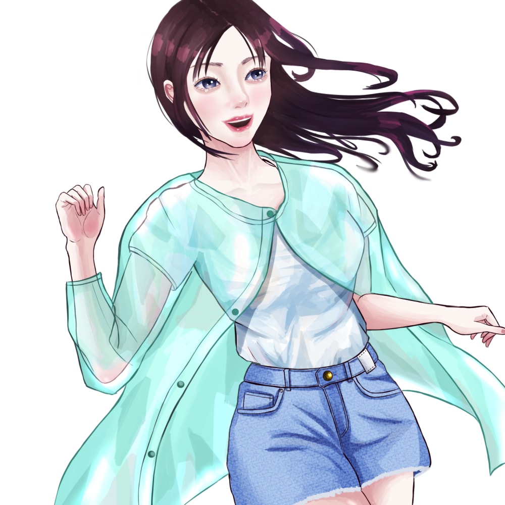 商用利用OK！！可愛い&かっこ良いポーズ描きます ジャンプ、体操、日常など色々な素敵なポーズ描かせて下さい イメージ8