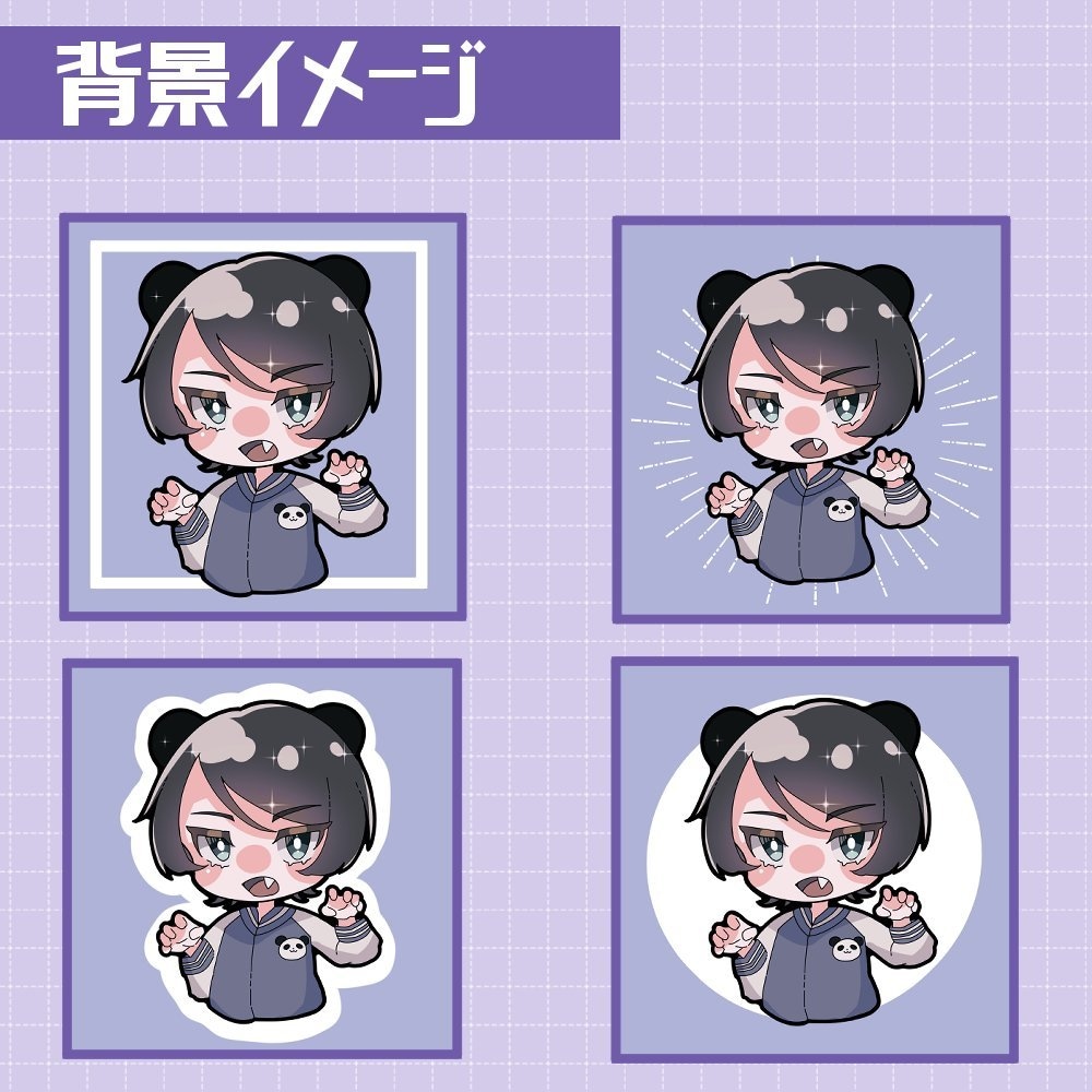 最短翌日納品！デフォルメ・SDキャラ制作します アイコン/スタンプ/既存キャラのSD化など！ イメージ4