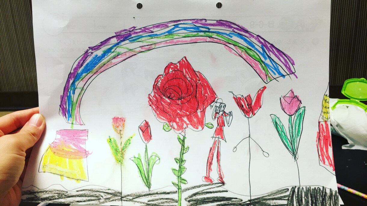 5才のアーティストが心を込めお仕事します 感謝や幸せを届けたいお相手へ絵、手紙、動画を作成します！ イメージ6